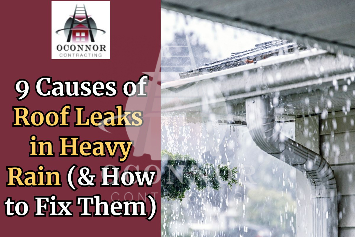 Roof Leaks in Heavy Rain