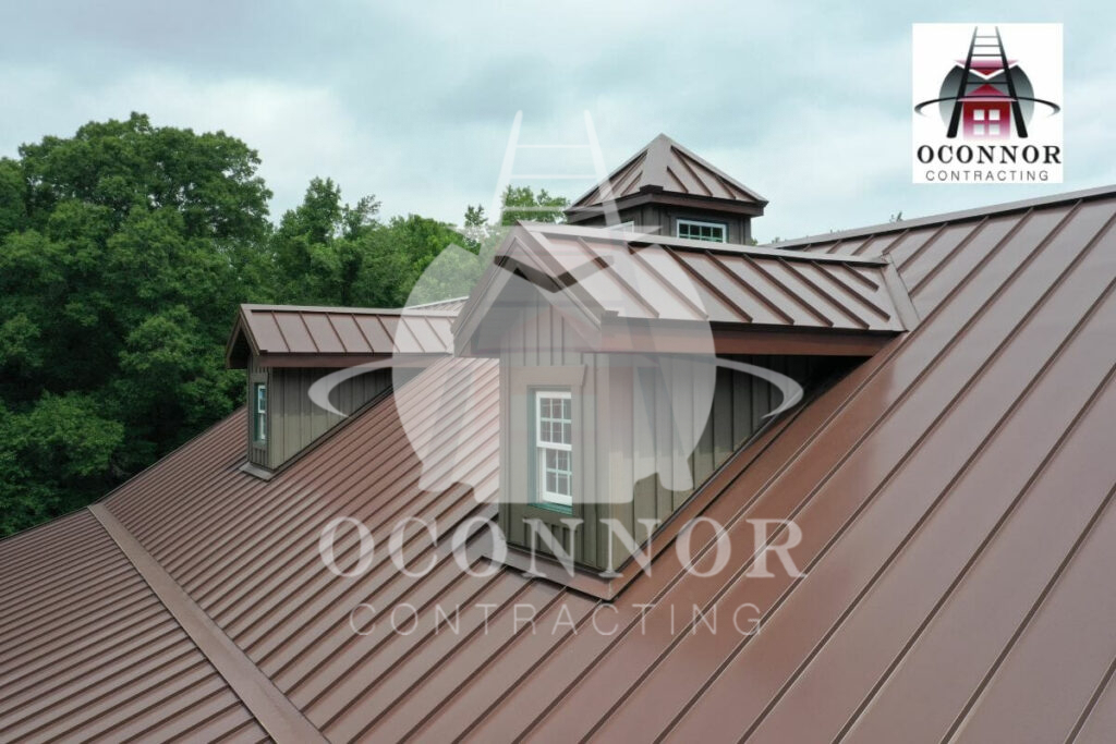 Metal roof components