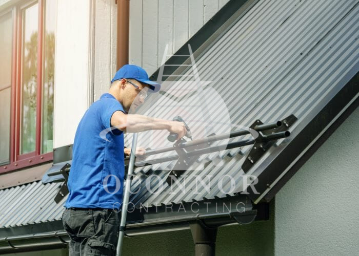 9 Types of Snow Guards for Metal Roofs & How to Choose One 2 Snow guard installation