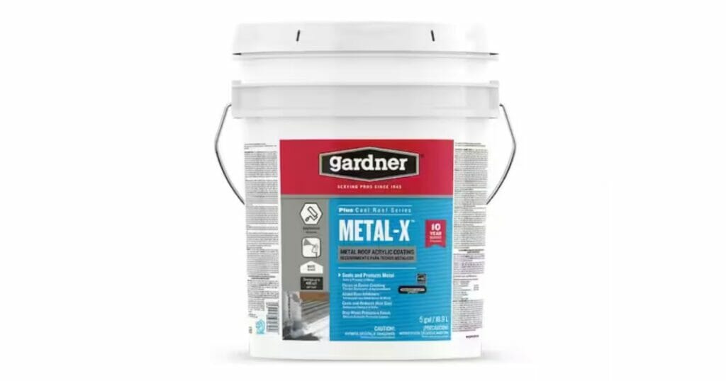 Best Acrylic Roof Coatings In 2023: A Guide to Choosing the Right One 5 Gardners Metal X