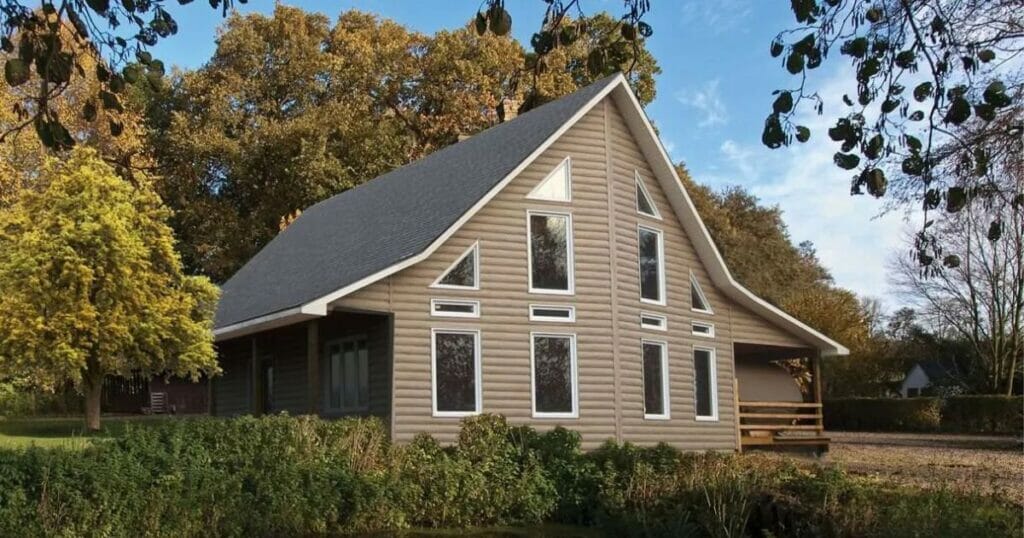 Ranking the Top 10 Vinyl Siding Brands Of 2023 1 Montebello™ Insulated Log Siding Kaycan
