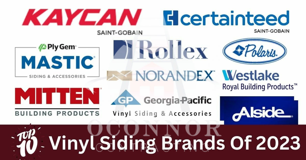 Top 10 Vinyl Siding Brands Of 2023