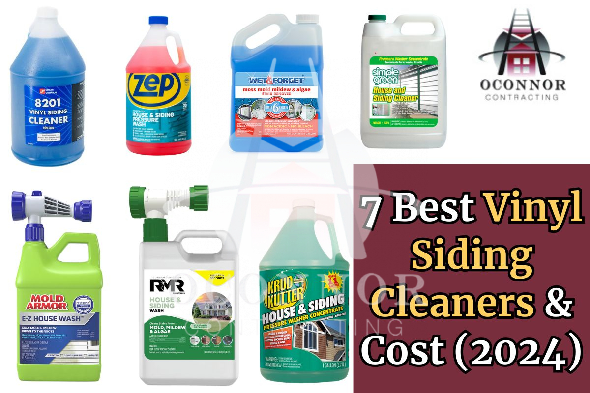 Vinyl siding cleaner discount