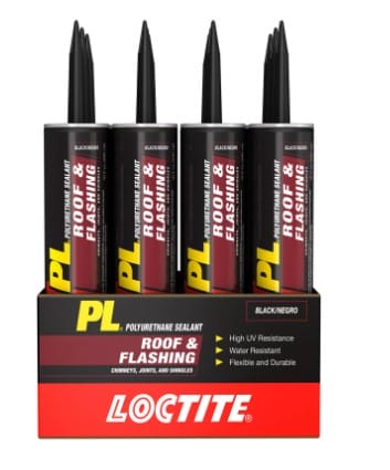 7 Best Roof Sealants For Asphalt Shingles 7 Roof & Flashing Sealant by Loctite