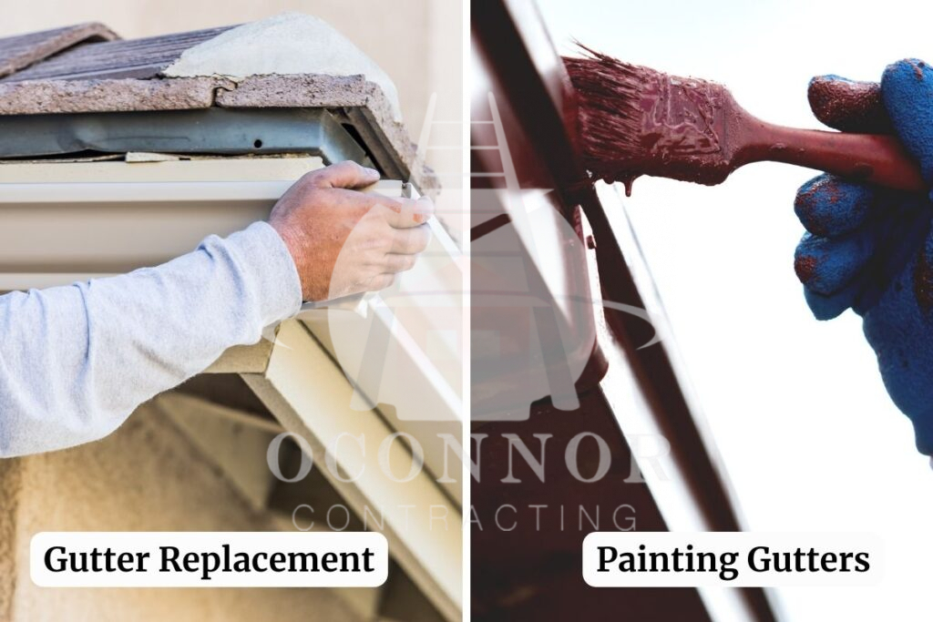Is It Cheaper To Paint Or Replace Gutters? 1 Gutter Replacement vs. Painting Gutters