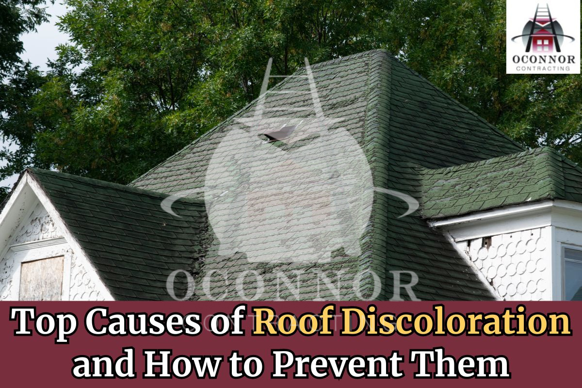 roof discoloration