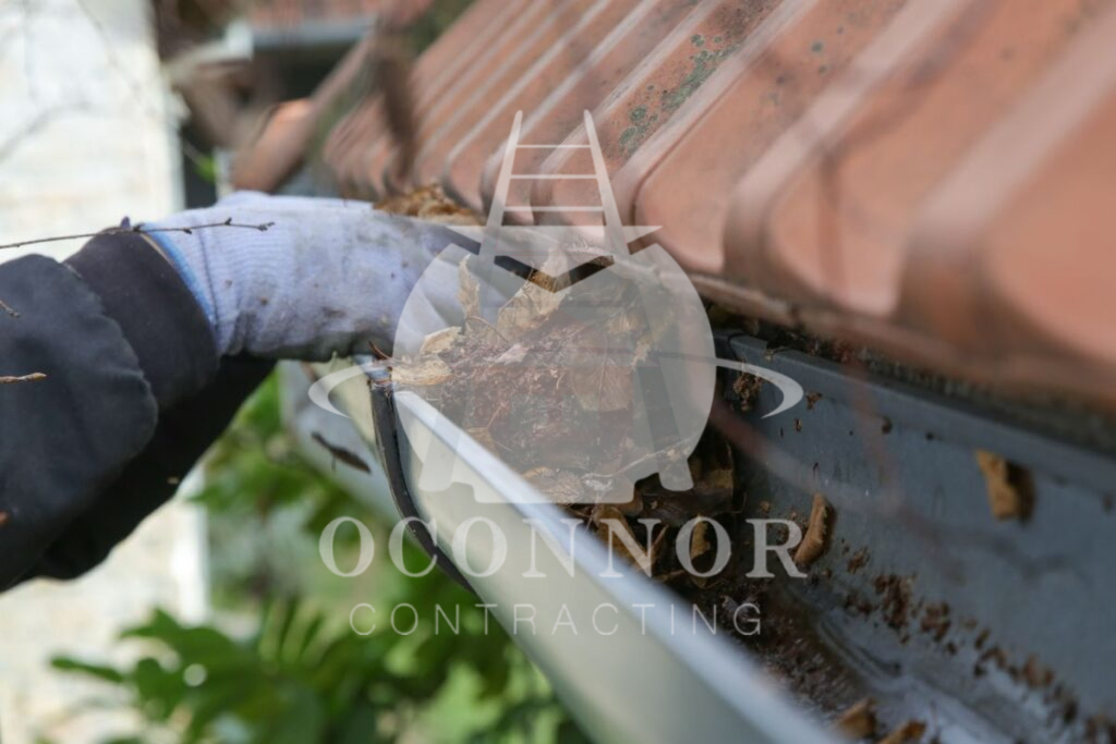 Clogged Gutters and Downspouts