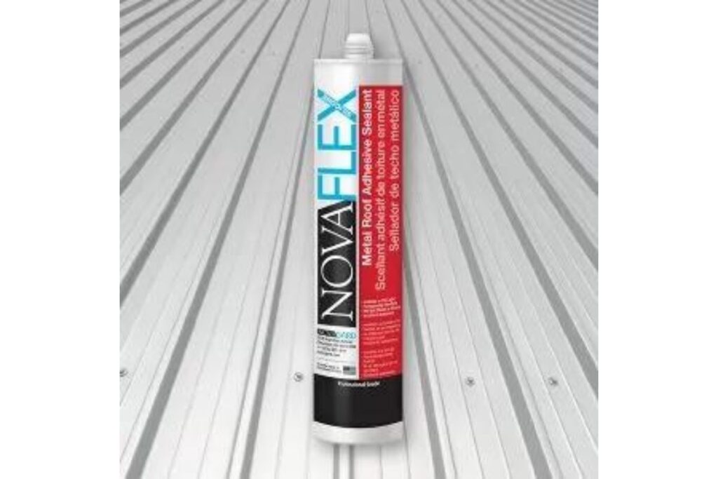 5 Highest-Rated Metal Roof Sealants Of 2024 (Reviews) 3 NovaGard NovaFlex Metal Roof & Panel Adhesive Sealant