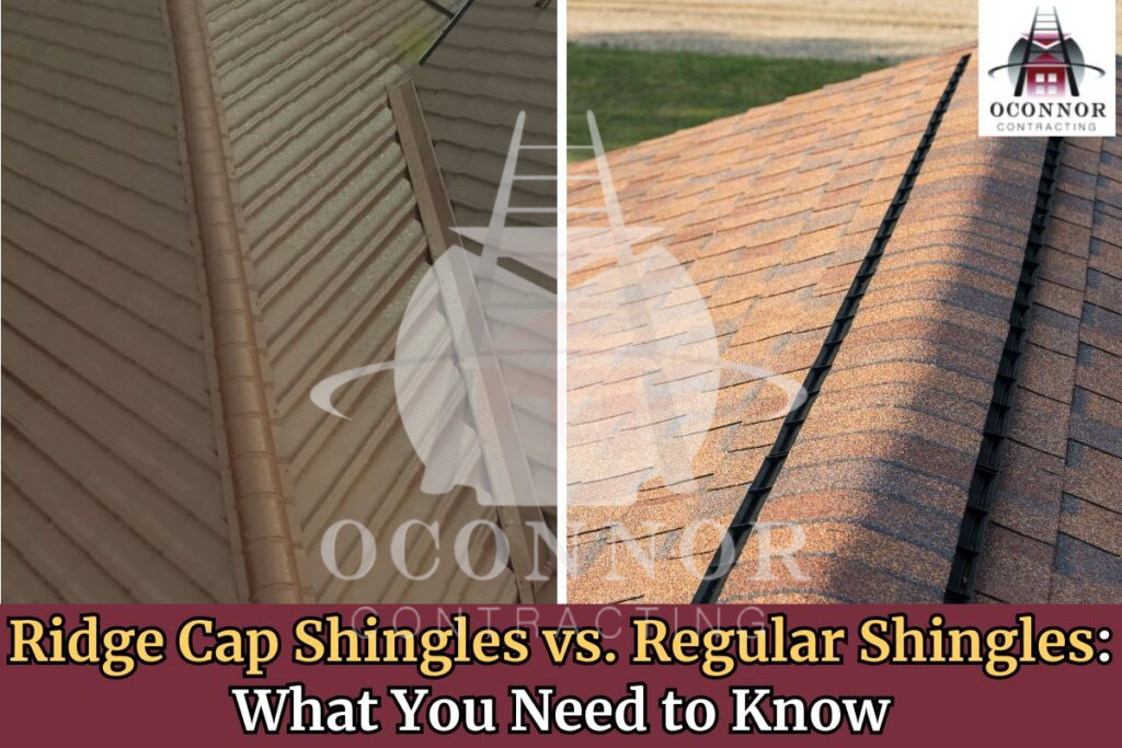 Ridge Cap Shingles vs Regular Shingles