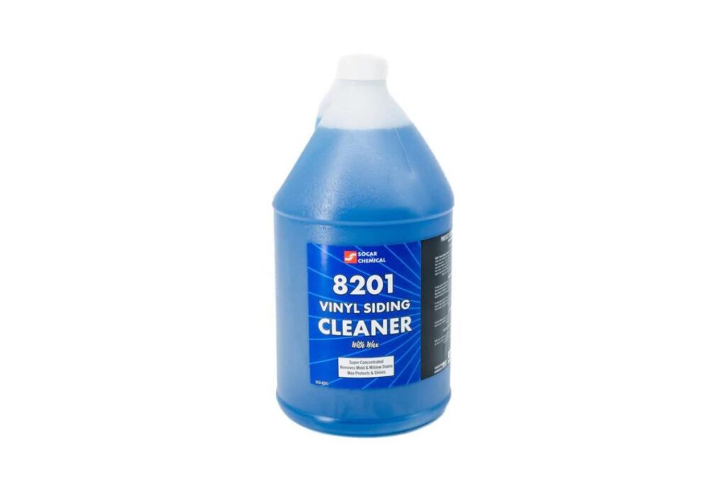 7 Best Vinyl Siding Cleaners & Cost (2024) 1 SOCAR Chemical 8201 Vinyl Siding Cleaning
