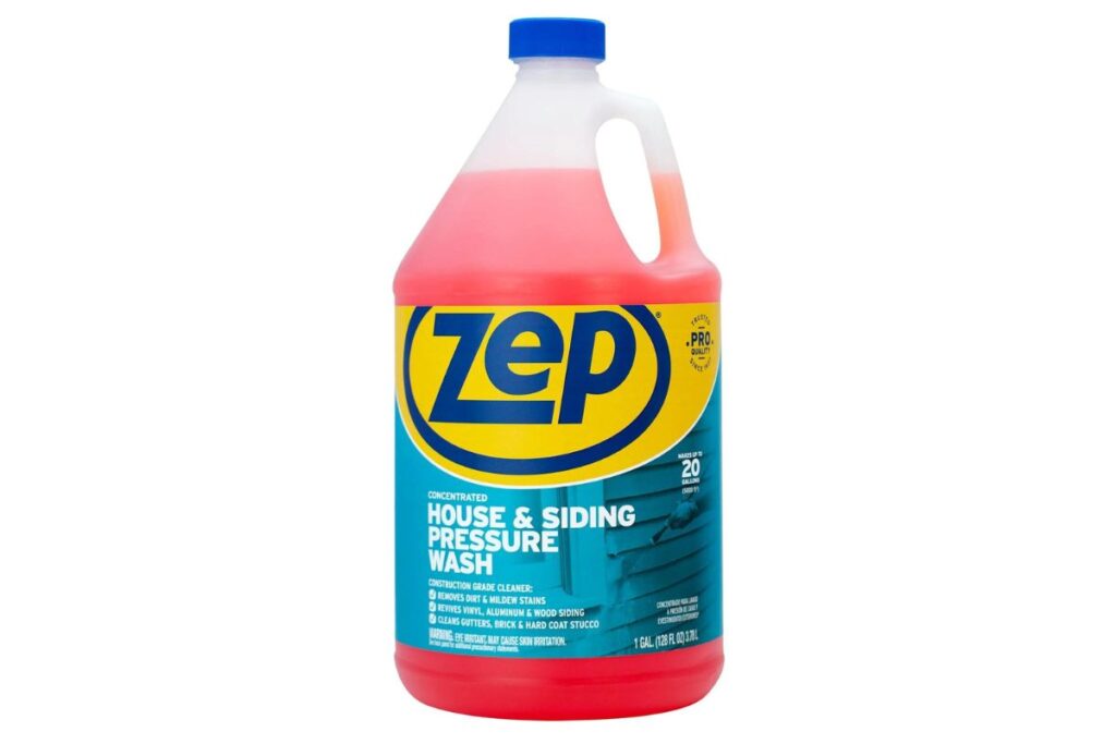 7 Best Vinyl Siding Cleaners & Cost (2024) 7 Zep House & Siding Pressure Wash Concentrate