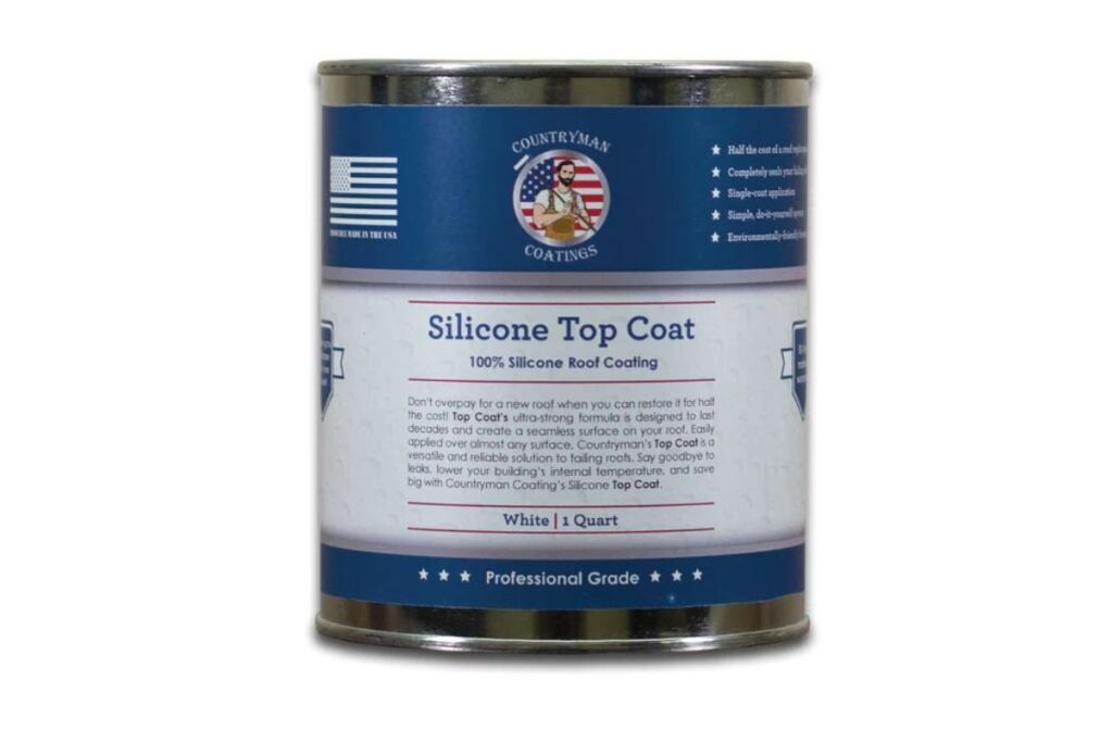Best Roof Sealants For Leaks In 2024 1 Countryman Coatings Silicone Top Coat