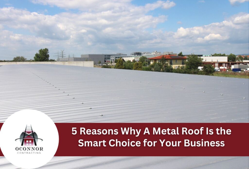 5 Reasons Why A Metal Roof Is the Smart Choice for Your Business